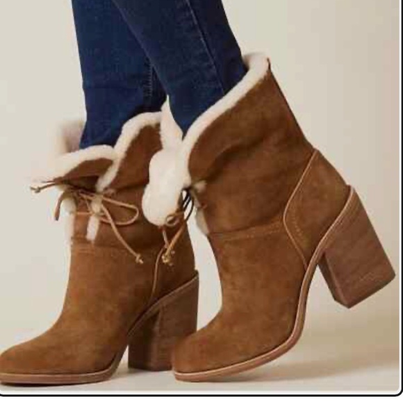 UGG Heel Boots size 7- NEW - Picture 3 of 3